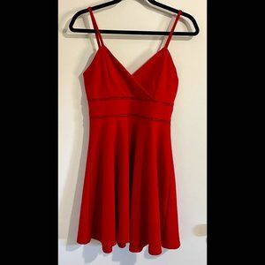 Jun Ivy Red Dress, Size M